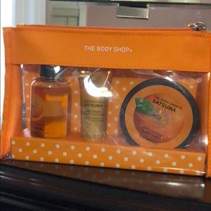 New The Body Shop Satsuma giftset